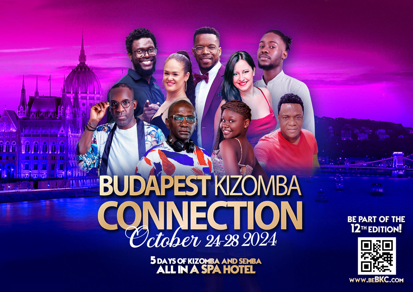Budapest Kizomba Connection BKC2024 October 24, 2024 October 28, 2024