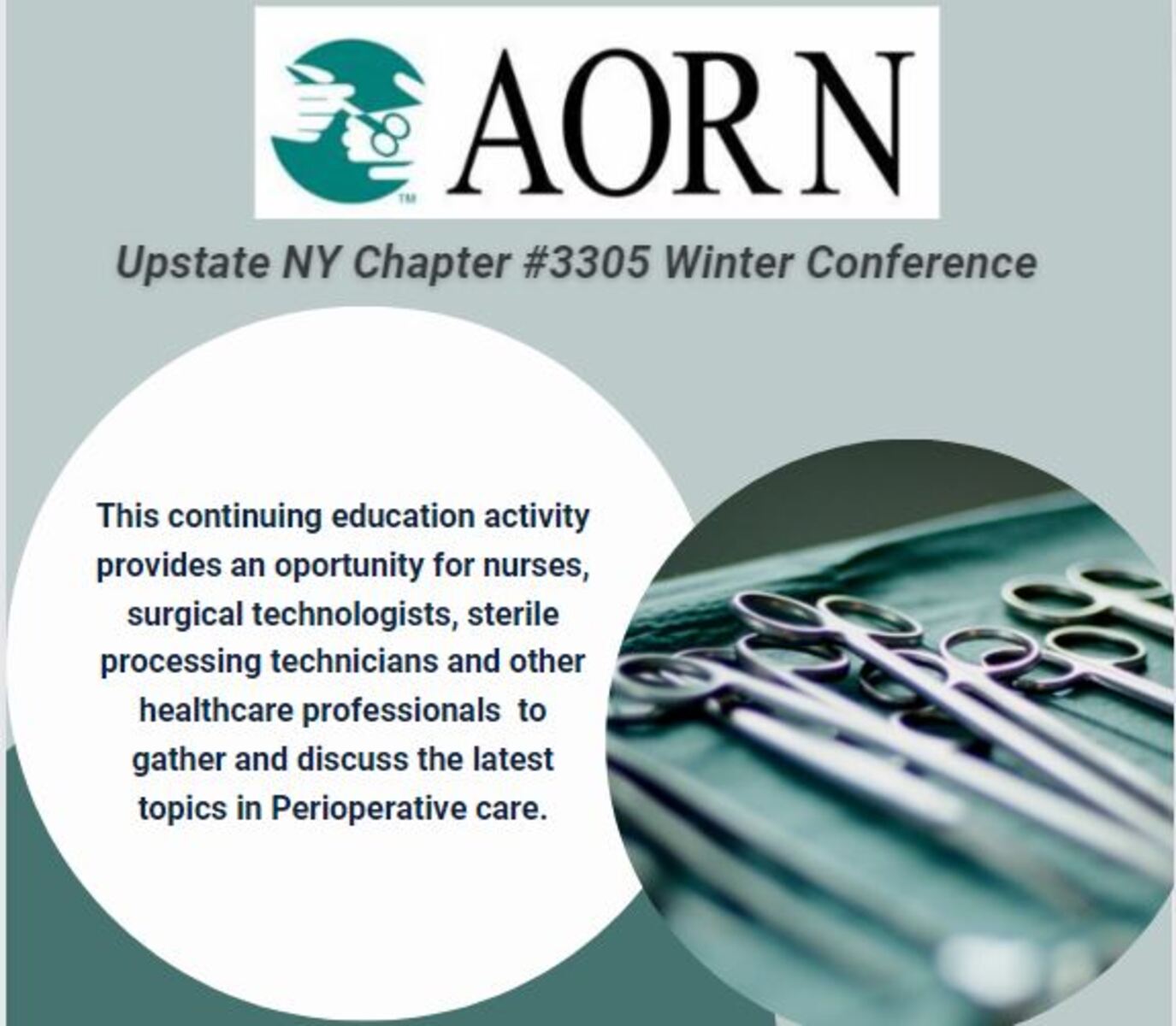 AORN Upstate NY Chapter 3305 Winter Conference February 10, 2024