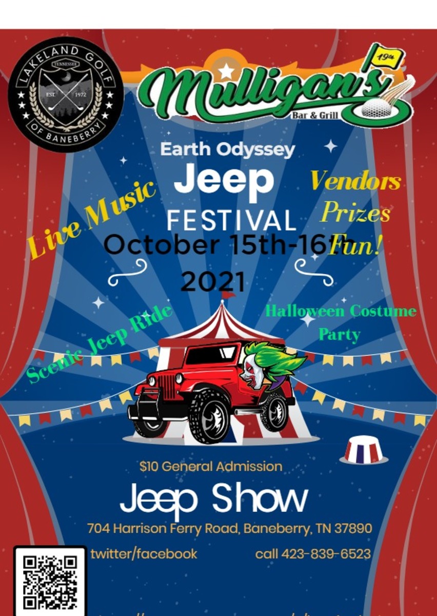 2021 Jeep Festival October 15, 2021 October 16, 2021